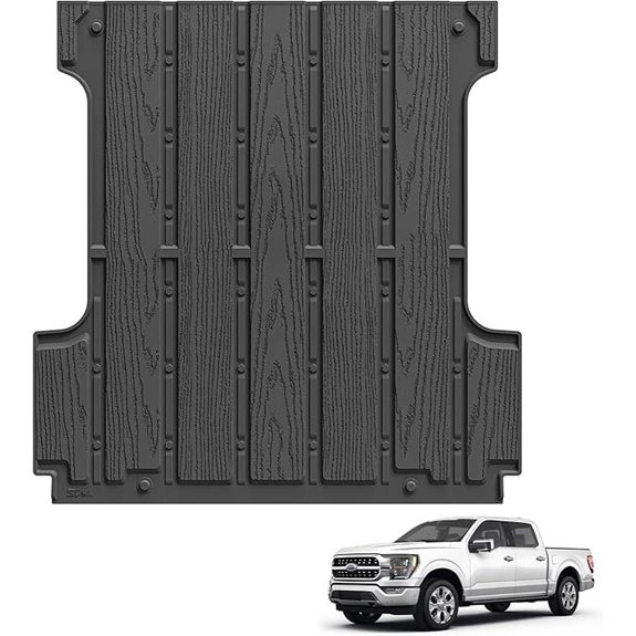 F-150 Bed Mat 2015-2025 All Weather TPE Liner