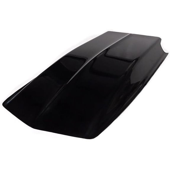 Fiberglass Cowl Induction Hood Scoop 52 Black