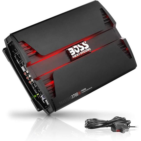 BOSS PV3700 5-Channel Car Amp with High Output