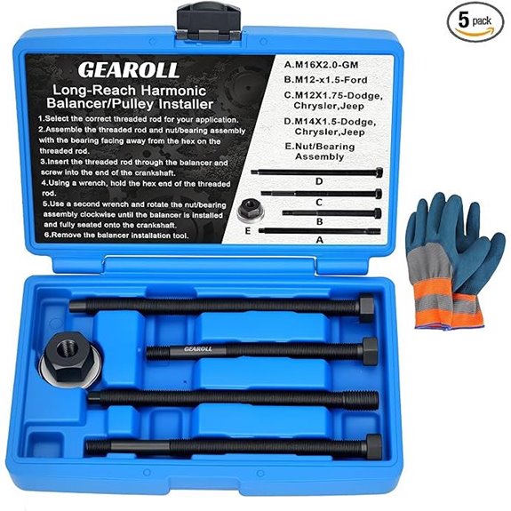 Harmonic Balancer Installer Tool Set (5 Pcs)
