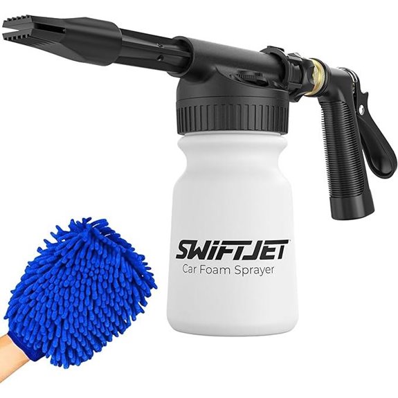 SwiftJet Foam Gun & Mitt Car Wash Kit