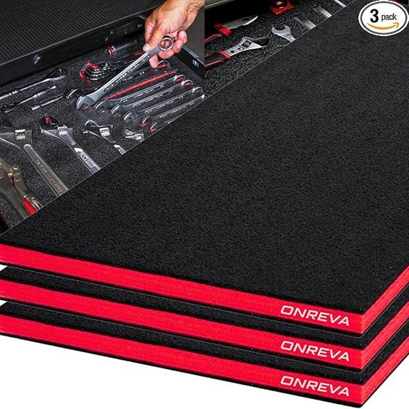 ONREVA Toolbox Foam Inserts 3-Pack
