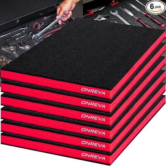ONREVA Foam Tool Box Inserts (6-Pack)