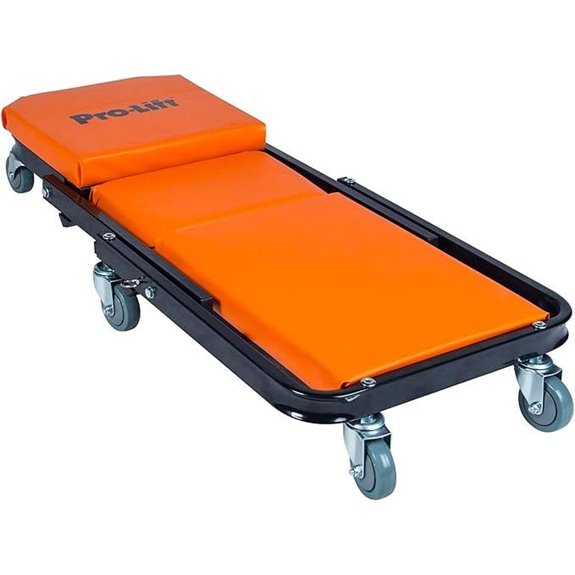 Pro-Lift Foldable Z Creeper with Swivel Casters