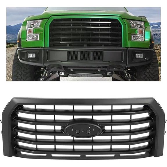HECASA Front Bumper Grille for 2015-2017 Ford F150
