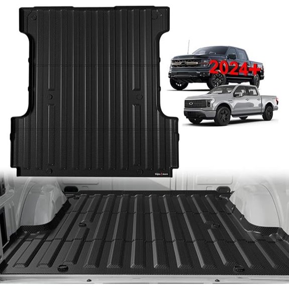 TripleAliners Truck Bed Mat for Ford F150 & Lightning
