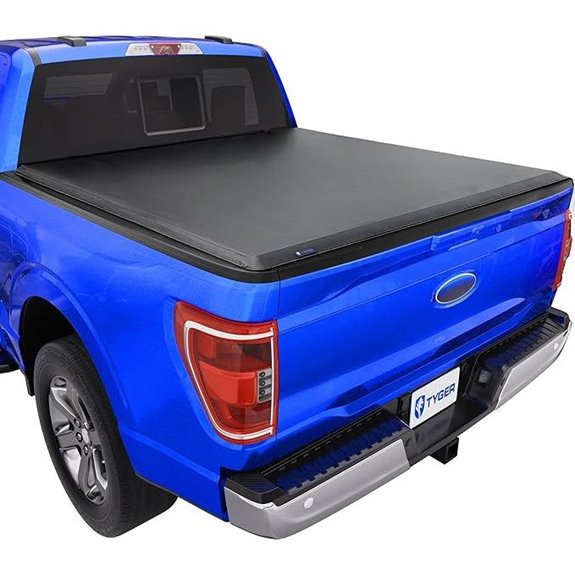 Tyger T1 Soft Roll-up Truck Bed Cover for Ford F-150