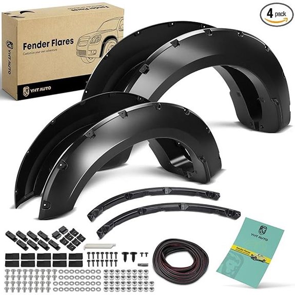 YHTAUTO Fender Flares Set for Ford F-250/350
