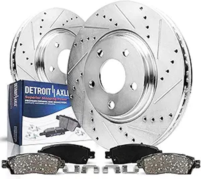 Detroit Axle Front Brake Kit for Ford Mustang