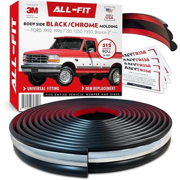 All-Fit Auto Body Side Molding for Ford Trucks