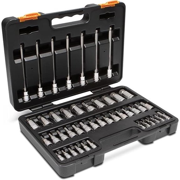 GEARWRENCH 44-Piece Hex Bit Socket Set