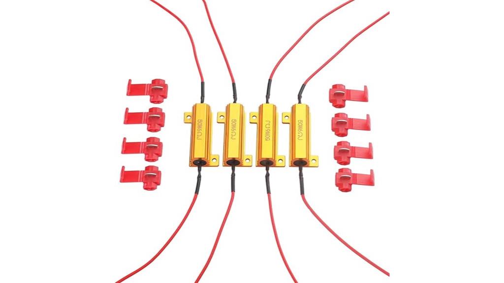 four 50w 6 resistors
