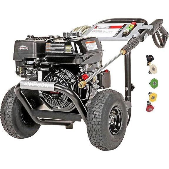 SIMPSON PowerShot Gas Pressure Washer with Accessories