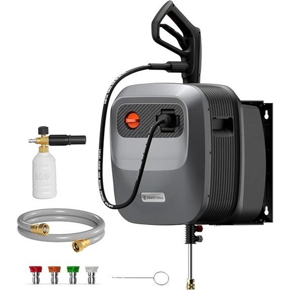 Giraffe Tools G20B Pressure Washer with Reel