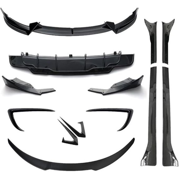 Tesla Model 3 Full Aero Body Kit (Glossy Black)