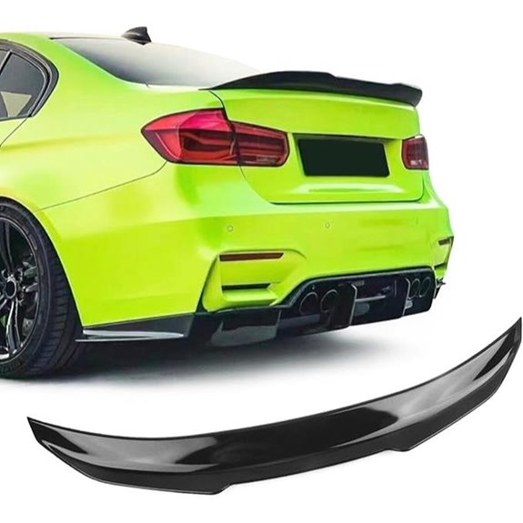 BMW 3 Series F30 F80 M3 Spoiler Glossy Black