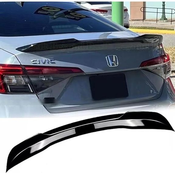AUTOXBERT Honda Civic Sedan Spoiler Glossy Black