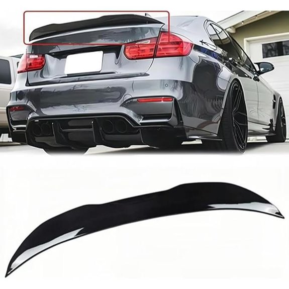 BMW F30/F80 Rear Spoiler Glossy Black Duckbill