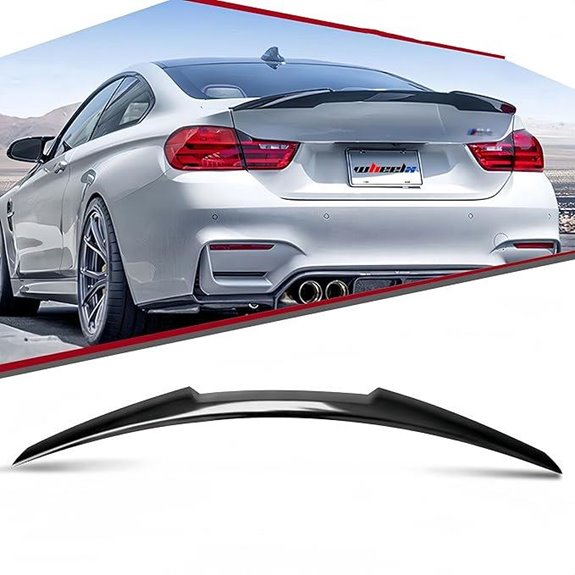 BMW F30/F80 M3 Trunk Spoiler - Glossy Black