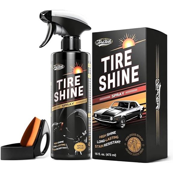 Ceramic Tire Shine Spray with UV Protection