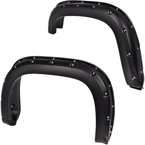 PIT66 Fender Flares for GMC Sierra 07-13