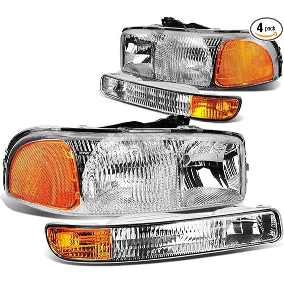 Auto Dynasty Headlight Assembly for GMC Sierra/Yukon