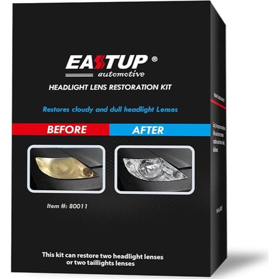 EASTUP Headlight Restoration Kit with UV Coating