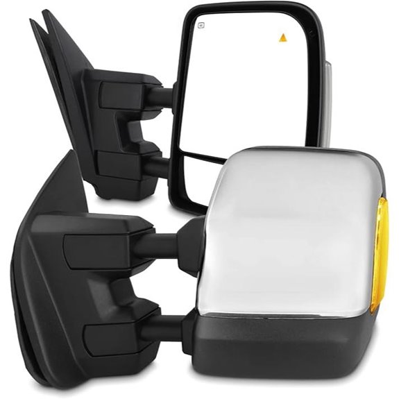 AKKON Power Heated Folding Towing Mirror for Titan