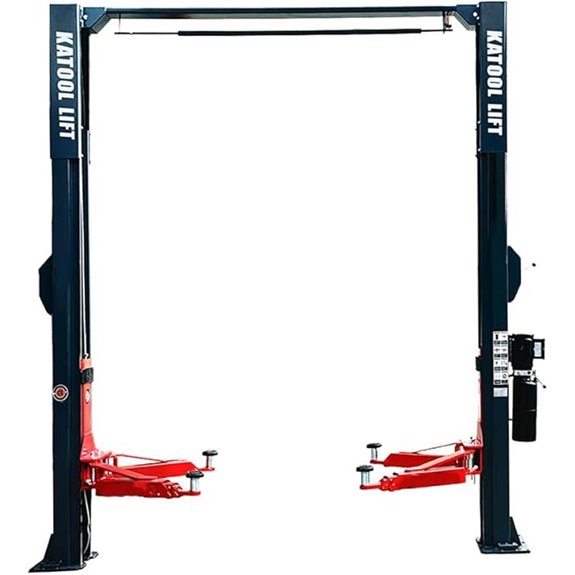 KT-M140XD 2-Post 14,000 lb Car Lift
