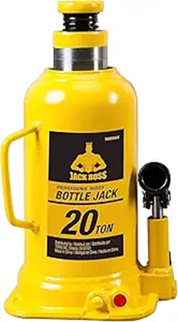 20 Ton Hydraulic Bottle Jack for Heavy Duty Lifting