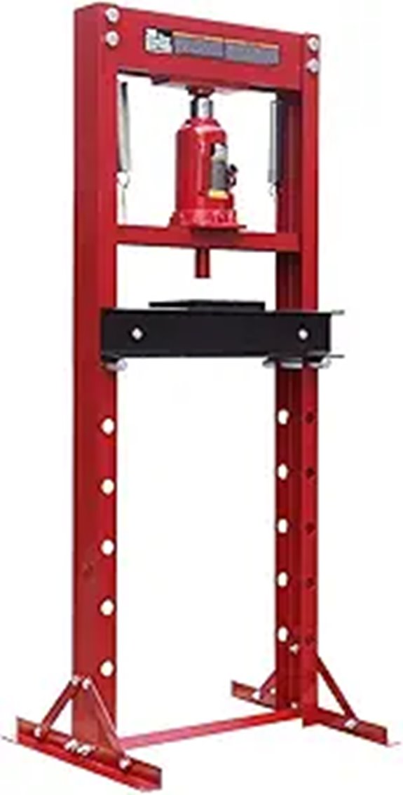 Big RED 20 Ton Hydraulic Garage Floor Press