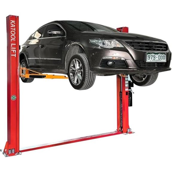 KT-H100 2-Post 10,000-lb Auto Lift