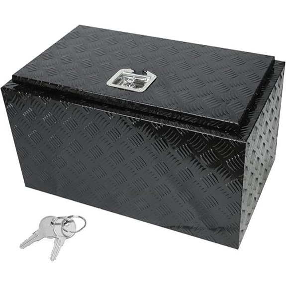 Confote Heavy Duty Aluminum Tool Box with Lock