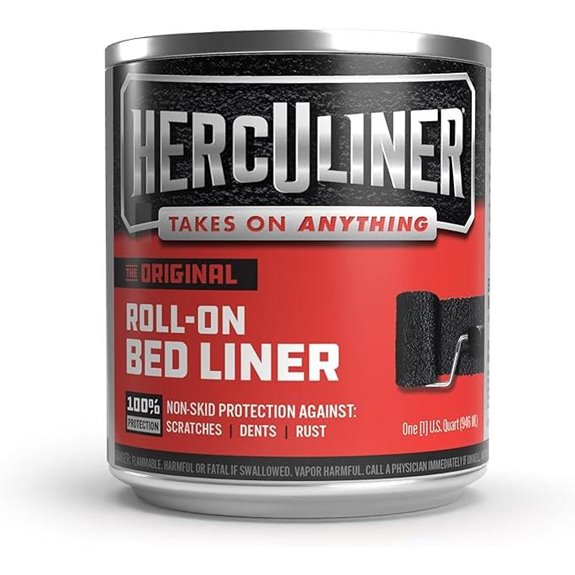 J-B Weld HERCULINER Truck Bed Liner Black 1 Quart