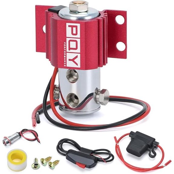 Front Brake Line Lock Kit Heavy Duty Type Roll Control Hill Holder Kit Red