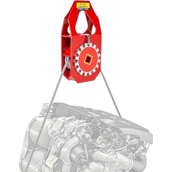 Engine Lifting Hoist Chain Sling 2200 lbs