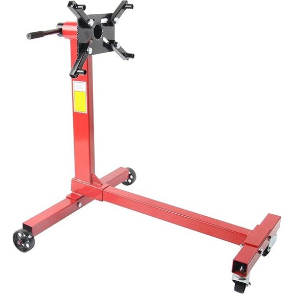 Heavy Duty 1000 lbs Engine Stand with Rotating Head