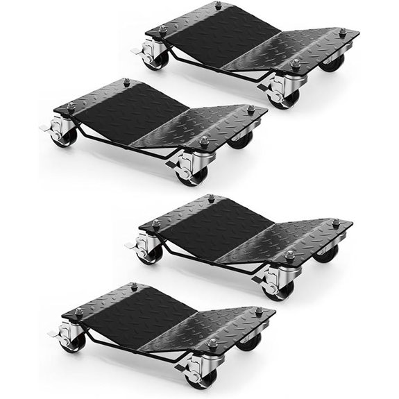 Heavy Duty Car Wheel Dolly Set of 4