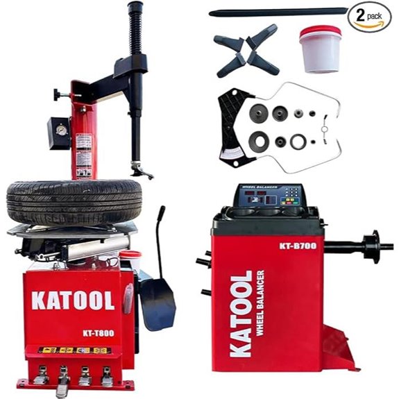KATOOL 2.0HP Tire Changer for Garage and Shop