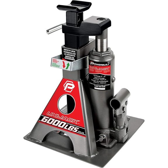 Powerbuilt 3 Ton Bottle Jack & Stands 6000 lbs