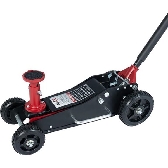 Heavy-Duty Hydraulic Off-Road Jack with Dual Pistons