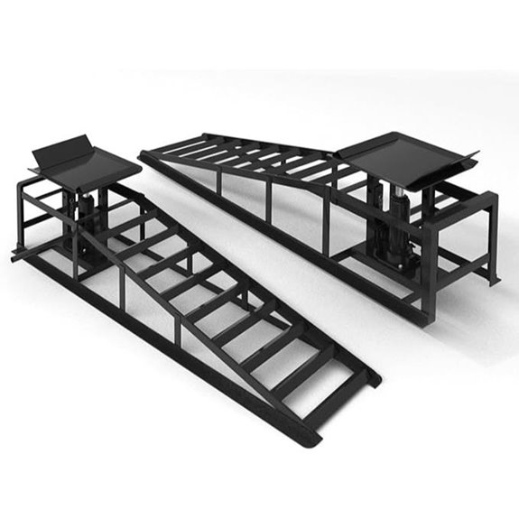 Hydraulic Car Ramps 5T Heavy Duty Steel (2 Pack)