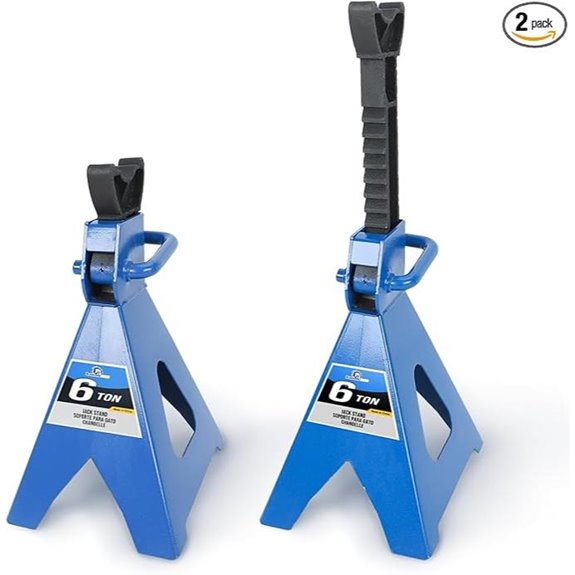 6 Ton Heavy Duty Automotive Jack Stands (Pair)