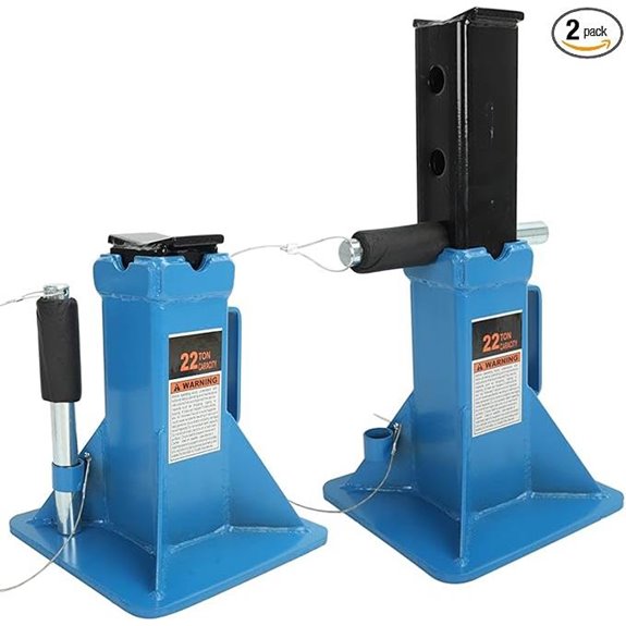 22 Ton Heavy Duty Jack Stands (Pair)