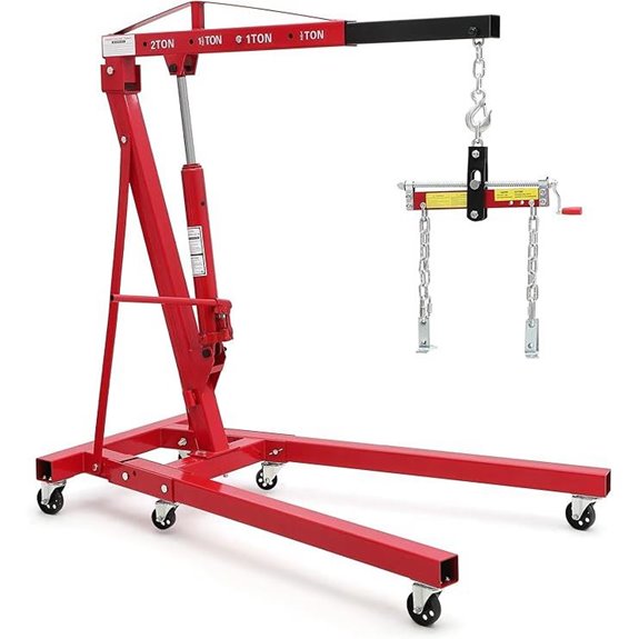 2 Ton Hydraulic Engine Hoist with Load Leveler