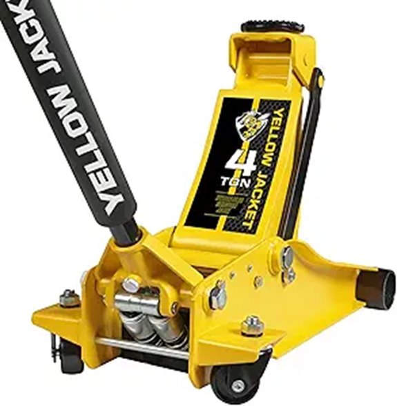 Yellow Jacket 4 Ton Low Profile Hydraulic Floor Jack
