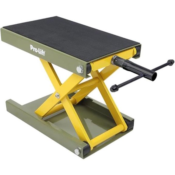Pro-Lift Motorcycle Scissor Jack Lift (1100 lbs)