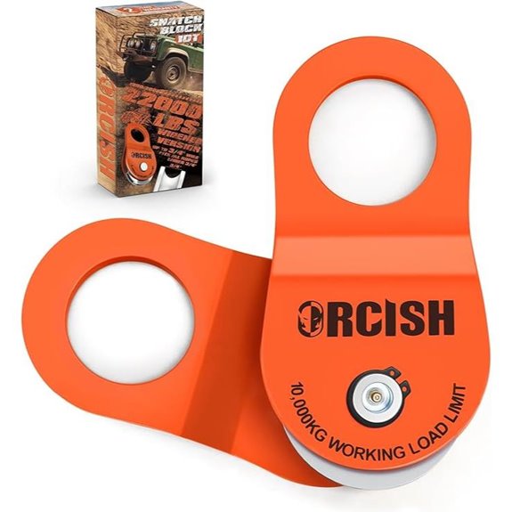 ORCISH 10 Ton Snatch Block for Heavy Duty Recovery