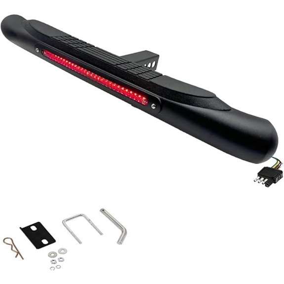 Heavy-Duty 2-Inch Receiver Hitch Step for Trucks and SUVs