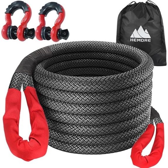 Kinetic Recovery Rope Kit with Shackles